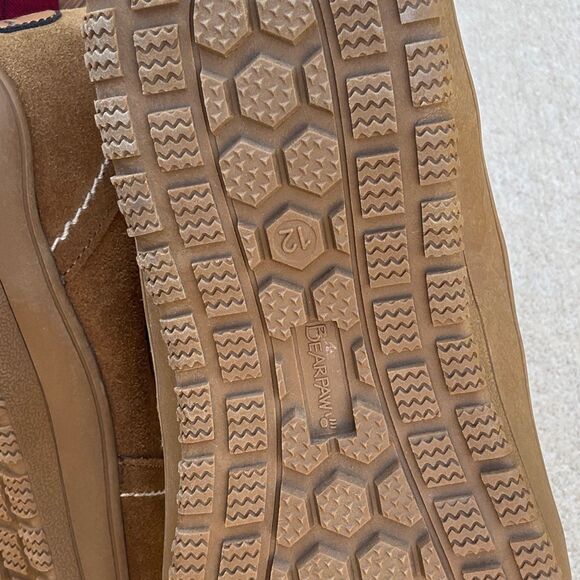 Take 50% OFF-BearPaw Warm Brown Kids Winter Boots with Faux Fur Lining, Sz-12 main image 4